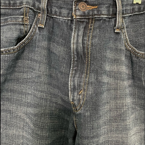 Levi Stause blue jeans size 34W 34L Relaxed fit, boot cut - Picture 2 of 6